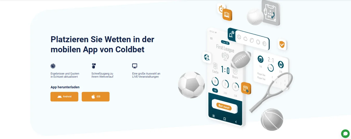 Coldbet app